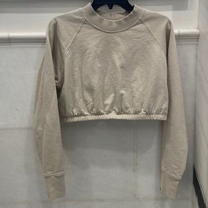 Tan+Lines cropped crewneck